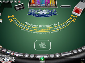 Blackjack Atlantic City online