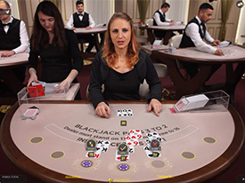 Blackjack Live la Winmasters Casino