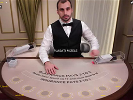 Bucharest Blackjack Live la 888 Casino